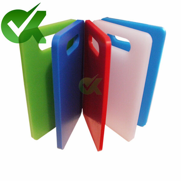 Different color HDPE cutting boards made in China
